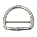 D-Ring 60 x 8.0mm + 4mm Steg Industriefinish, SS1757