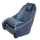 Bootssitz "Flip-Up" blau mit weißen Streifen, TC1021