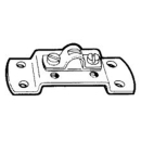 Befestigungsschelle für C2-C7-C8 + CZERO, UF30325E