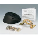 Montageplatte 90° CHROME f. System T71/T72/T91etc.,...