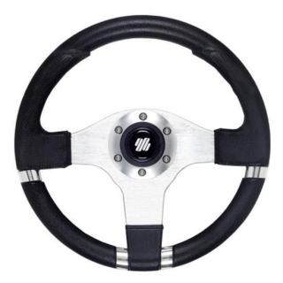 MYKONOS Steuerrad Softgrip schwarz 320mm, UF68365B