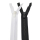 Zeltreißverschluss    2500cm        schwarz, YK925009