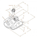 Auspuff LeoVince SITOPLUS PIAGGIO VESPA 125 T5 SITO 0243