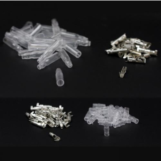 Japanrundstecker Sortiment 100 teilig ausreichend für 25 wasserdichte Verbindungen Ø=4mm 037040