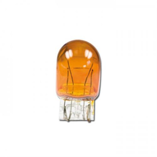 Glassockellampe T20 12V21 5W W3x16d gelb Ø=20x39mm 039025