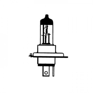 Hauptscheinwerferlampe 6V35 35W HS1 Px43t Ø=17x92 mm E geprüft 039039