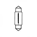 Soffittenlampe 12V5W SV8.5 Ø=10x38mm *Stück*...