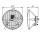 Scheinwerfereinsatz 7", H4 12V55/60W, Ø=176mm, Streuglas, mit Standlicht, E-geprüft,, 039203