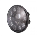 LED Scheinwerfereinsatz 7 Zoll schwarz Ø=176 mm...