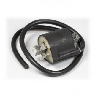 Zündspule Yamaha / Honda / Suzuki, 12V, div. Einzylinder, rund 32mm Durchmes., 370 mm lang, 042723