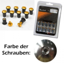 Windschutzscheiben Schrauben Set M5 elox silber Set à 10 Stück 043040