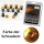 Windschutzscheiben Schrauben Set M5 elox gold Set à 10 Stück 043042