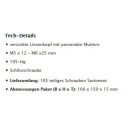 Metrische Schrauben + Mutternsortiment 105 tlg. M5 x 12...