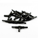 Benzinschlauchverbinder T Stück 5mm schwarz 1 Set=10...