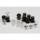 Verkleidungsschrauben Alu M5x16 silber 8 Stk mit...