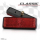 Reflektor, rechteckig, rot, Maße: 89 x 35 x 9,5mm, Halteschraube M5 mit Arretierpunkt, E-geprüft, 044139