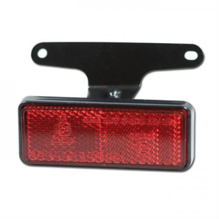 Reflektor mit Halter rechteckig rot Maße: 90 x 35 mm E geprüft 044140
