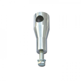 Lenkerhalter Big Bone chrom 100 mm Zylinderform gerade 12 mm Verschraubung L: 6 cm 045021