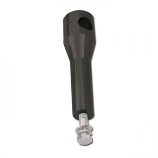 Lenkerhalter Big Bone schwarz 150 mm Zylinderform gerade 12 mm Verschraubung L: 6 cm 045022B