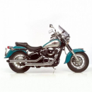 Auspuff Silvertail K02 Kawasaki VN800A 95 99 VN800B...