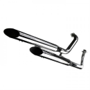 Auspuff Silvertail K02 Kawasaki VN800A 95 99 VN800B Classic 96 99 VN800AB Classic 99 06 Typ 2207 E geprüft 069280