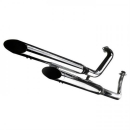 Auspuff Silvertail K02 Yamaha XV750 1100 Bj. 92 00 89 98...