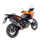 Auspuff LeoVince SBK NERO KTM 1190 ADV. ev.INOX Bj.13 Slip on Edelstahl EG ABE 14003