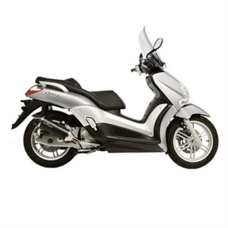 Auspuff LeoVince SBK LV ONE N Yamaha X CITY X Max 125 2006 2015 LV ONE NERO Evo II slip on Edelstahl ABE 14023