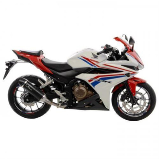 Auspuff LeoVince SBK NERO HONDA CB CBR 400 500 F R i.e. 2016 Evo II slip on Edelstahl ABE *** EURO4 *** 14034