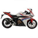 Auspuff LeoVince SBK NERO HONDA CB CBR 400 500 F R i.e. 2016 Evo II slip on Edelstahl ABE *** EURO4 *** 14034