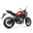 Auspuff LeoVince GP DUALS Yamaha MT07 17 Edelstahl Euro 4...