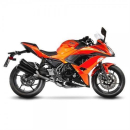 Auspuff LeoVince GP DUALS Kawasaki Ninja 650 17 Edelstahl...