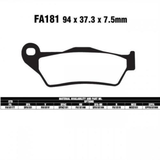 EBC-FA181 HH = FA 245 HH, 200181HH