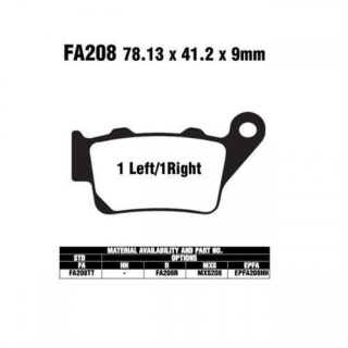 EBC-FA208 MX-S = FA213, 200208MX-S