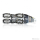 Lampenhalter Set Alu eloxiert 55 58 mm * 4 verchromte Schellen 2 Halter 220876