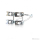 Lampenhalter Set Alu poliert 35 38 mm 4 verchromte Schellen 2 Halter 220891