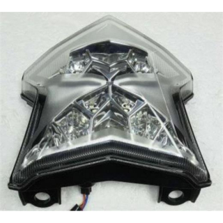 LED Rücklicht Kawasaki Ninja Z650 900 Bj. 17 getönt Reflektor schwarz E geprüft 243116