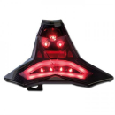 LED Rücklicht Kawasaki Z1000 14 ZX10R 16 getönt Reflektor schwarz E geprüft 243117