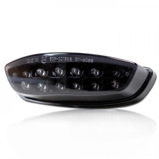 LED Rücklicht Yamaha YZF125R 08 14 MT125 15 getönt Reflektor schwarz E geprüft 243146