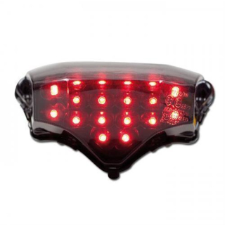 LED-Rücklicht Yamaha Fazer/ FZ6 04-10, getönt, Reflektor schw., E-geprüft (Widerstand ABS ACE-68), 243148B