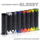ABS/Gummi-Griffe "Glossy", glanzschw, 7/8"  22mm | schwarz125mm offen  253050-1