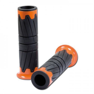 ABS Gummi Griffe Glossy orange offen 22mm L: 125 mm 253050 7