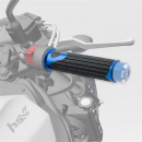 Alu Gummi Griffe D Version blau 7 8 22 mm Länge: 125...