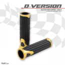 Alu Gummi Griffe D Version gold 7 8 22 mm Länge: 125...