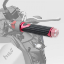 Alu Gummi Griffe D Version rot 7 8 22 mm Länge: 125...