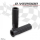 Alu Gummi Griffe D Version schwarz 7 8 22 mm Länge: 125 mm Ende offen 253090 BLK