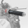 Alu Gummi Griffe D Version schwarz 7 8 22 mm Länge: 125 mm Ende offen 253090 BLK