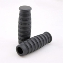 Choppergriff Bobber III schwarz 1 Zoll Länge: 125mm...
