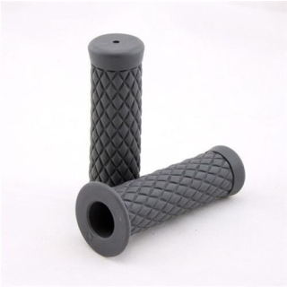 Choppergriff Diamond grau 7 8 22 mm Länge: 125 mm geschlossen 254113