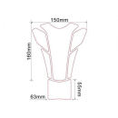 Keiti Tankpad schwarz KT3500K Typ 4 267141